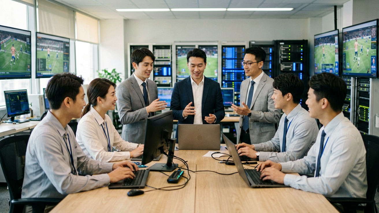 体育直播技术团队与服务器中心